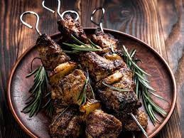 Brochettes d'agneau