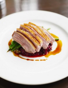 Magret de canard et sa sauce crémeuse