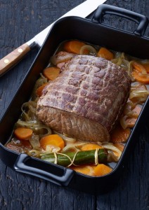 Rôti de boeuf en cocotte