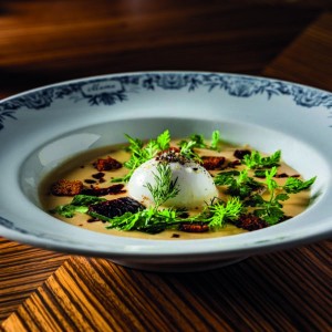 Oeuf mollet, crème d'époisse